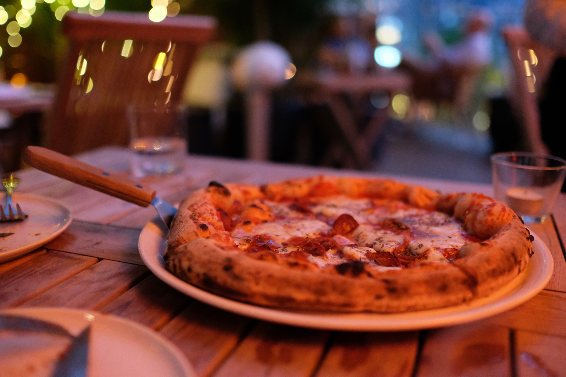 Woodfired Pizza Restaurant Al Fresco Dining Rooftop Terrace